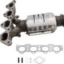 Exhaust Manifold Catalytic Converter for 2004 2005 2006-2012 Hyundai Elantra 2007 2008 Tiburon 2004-2009 Kia Spectra/ Spectra5 2010 2011 Kia Soul