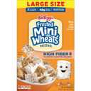 Kelloggs Frosted Mini-Wheats Breakfast Cereal, High Fiber, 48g Whole Grain, Large Size, 20 oz (20 Ounce (Pack of 1))