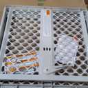 MYPET Universal Pet Gate: 26 - 42 Wide Dog Gate for Doorways with Pressure Fit or Swinging Door Hardware Mounting Types Included: 26" Tall; Gray