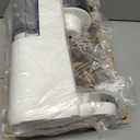 Mixpresso White Single Serve Coffee Brewer K-Cup Pods Compatible & Ground, 30 oz Compact Coffee Maker Single Serve With 5 Brew Sizes Up To 14 Oz, Fits Travel Mug, Adjustable Drip Tray