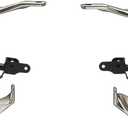 Saddle Bag Guards for 2009-2025 Harley Touring Street Glide Road Glide Road King Electra/Ultra (Chrome)