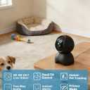 2K 2.4G & 5G Indoor Security Camera, 2 Pack Baby Monitor & Pet Dog Camera with Phone App, 360° Pan-Tilt WiFi Cameras for Home Security, 2-Way Audio, Night Vision, Auto-Tracking, Privacy Mode