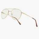 Aviator Reading Glasses for men and Women Blue Light Blocking Lens Spring Temple