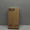 JEHONN Wall Mop with Long Handle 80 inches, Upgraded 180 Collapsible Baseboard Cleaner Tool with Squeegee, Ceiling Duster with 3 Microfiber and 3 Chenille Pads for Cleaning Window, Cabinet (Orange)