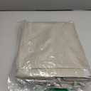 NettyPro Patio Chair Seat Cushion Covers Set 4, Waterproof Outdoor Furniture Cushion Slipcovers with Zipper and Tie, 20 x 20 x 2 Inch, Replacement Cover Only, Khaki