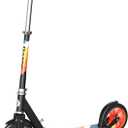 Razor A5 Lux Kick Scooter for Kids Ages 8+ - 8" Urethane Wheels, Anodized Finish Featuring Bold Colors and Graphics, for Riders up to 220 lbs