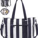 BAGSMART Large Beach Bag for Women, Oversize Tote Bag for Travel/Swim Pool/Summer | 3-Ways to Carry