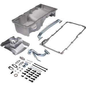 Oil Pan Replacement for Chevy Impala 1958-1985 Pontiac Grand Prix 1976-1987 | Front Wet Sump Retro