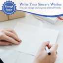 4 x Qiliji Father's Day Card for Stepdad, Step Fathers Day Card from Stepdaughter Stepson, Bonus Dad Father's Day Gifts, Stepdad Is Loved And Appreciated More Than He Knows