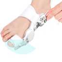 Comfort Bunion Corrector for Women & Men, Orthopedic Toe Straightener, Adjustable Splint Bunion Pads Day Night Support