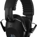 Protection Ear Muffs, Noise Reduction Safety Ear Muffs Shooting Earmuff NRR 20 dB Ear Defenders for Adults and Kids (Matt Black)