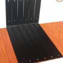 6 Pack  L 14" x H 8" x W1.5, 5mm Thick Black L Shelf Bracket, Iron Shelf Brackets, Metal Shelf Brackets, Floating Shelf, Shelf Supports with Screws