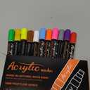 Sistavo Graffiti Markers Paint Markers 10mm Jumbo Felt Tip 10 Pack Colored Tagging Markers Graffiti Supplies Acrylic Paint Markers Pens for Plastic, Wood, Rock, Metal and Glass Permanent Marking (11)