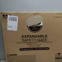 Regalo Easy Fit Plastic Adjustable Extra Wide Baby Gate, Award Winning Brand, 23 Inches Tall, Fits Openings Between 28 to 42 Inches, Pressure Mounted, Gray