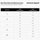 American Apparel Women's Fine Jersey Boxy Style G102 T-Shirt (2-Pack) (M)