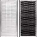 Air MA-40 Replacement Filter Compatible with Medify MA-40 Air Purifier, 3-in-1 High-Efficiency HEPA and Activated Carbon Pre-Filter for MA40 MA40W MA40B Air Filter Replace, 2 Pack