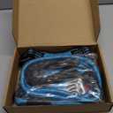 No Pull Dog Harness Adjustable Reflective Oxford Easy Control Medium Large Dog Harness with A Free Heavy Duty 5ft Dog Leash, Large