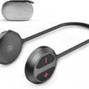 Bluetooth 5.3 Ski Helmet Headphones, 20H Working Time, IPX6 Waterproof, Builtin Mic, HD Speaker Chip, IceResistant Down to 4℉ for Skiing, Snowboarding, Mountain Biking, Climbing - Black