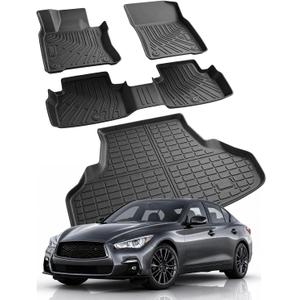 Floor Mats & Cargo Liner for Infiniti Q50 2018-2025(Only Sedan)
