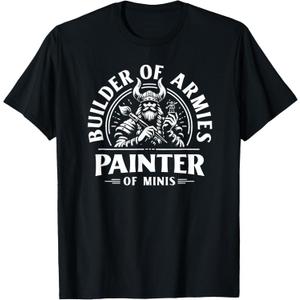 Painting Miniatures Role Playing Game Fantasy Warrior Minis T-Shirt 3XL