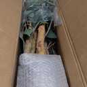 4ft Ficus Artificial Trees with Natural Curved Trunks, 48" Tall Lush Faux Tree for Home Decor Indoor, Green Lifelike Fake Ficus Tree Artificial Plants