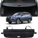 Retractable Cargo Cover Compatible with 2019-2024 Subaru Forester Trunk Cover Rear Trunk Security Cover Shielding Shade Privacy Screen Cover 2019 2020 2021 2022 2023 2024 Forester Cargo Cover