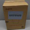 MOPALL 2 Pack Bathroom Trash Can with Lid, 3.6Gal + 2.4Gal Garbage Can with Pop-Up Lid, Small Trash Can Dog Proof, Slim Trash Bin Waste Basket for Toilet, Office, Bedroom, Living Room, Kitchen (White)