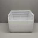 Plastic Containers for Organizing and Storage Bins for Closet, Kitchen, Office, Garage or Pantry Organization, Stackable Bins, Extra Large (14.8" x 16.5" x 7"), 4-Pack, Clear