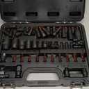 DISEN 42-Piece Master Torx Bit Socket, CR-V&S2 Alloy Steel, Socket Set and Bits T8-T70,E-Torx E4-E24, TT10-TT55, Impact Socket Adapter,High Torque for Automotive Mechanic