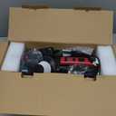 Pet Hair Handheld Vacuum Cordless, Car Vacuum Rechargeable with Reusable Filters, Motorized Brush and Multi-Accessories for Carpet, Couch & Stairs, Red, 17.0"X 4.6"X 6.6"