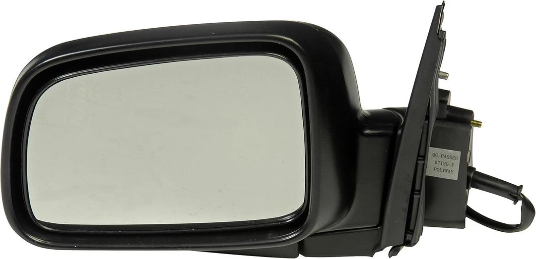 955-1492 Driver Side Power Door Mirror - Folding Compatible with Select Honda Models, Black