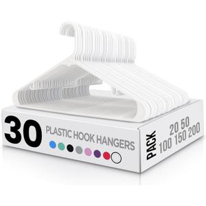 Plastic Hangers 30 Pack