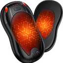 Hand Warmers Rechargeable 10000mAh 2 Pack, FANDLISS Electric Hand Warmers with Double Side Heating 3 Levels Heat, Portable Pocket Heater with AI-Smart Chips, Gifts for Work, Outdoor, Golf, Hunting