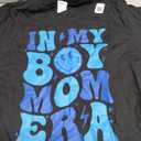 in My Boy Mom Era Boy Mama Gender Reveal T-Shirt Small