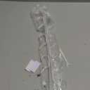 Over The Door Hooks, Metal Door Hooks for Hanging,Door Purse Organizer for Door Coat Hanger, Back of Shower for Hanging Towel Rack Clothes, Hat, Bathroom Bathroom Dorm Bedroom Closet (White-2Packs)