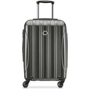 DELSEY PARIS Helium Aero Hardside Expandable Luggage with Spinner Wheels, Brushed Charcoal, 1-Piece Set (Medium 24Inch)