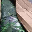 Expandable Faux Ivy Fence,Artificial Privacy Screen Decor for Outdoor Wall, Balcony and Patio, Single Sided Leaves (1, Green-Ivy)