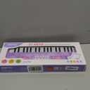 Keyboard Piano for Kids, BIGFUN 37 Keys Toddler Piano Multifunction Music Educational Instrument Toy, Electronic Kids Keyboard for 3-7 Year Old Girls and Boys (Purple)