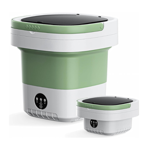 Portable Washing Machine, 16L Foldable & Lightweight, 3 Cleaning Modes, Compact Laundry, No Installation & Easy to Use for Travel, RV, Small Apartment & Dorm Room