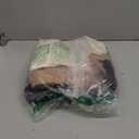 Riyiper 3 Pack Women's 3/4 Length Sleeve Tops Lettuce Trim Ribbed Boat Neck Shirts Half Slim Casual Basic Fitted Tees (X-Large, Black, Khaki, Pricot)