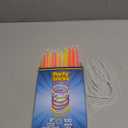 PartySticks Glow Sticks Party Supplies 100pk - 8 Inch Glow in the Dark Light Up Sticks Party Favors, Glow Party Decorations, Neon Party Glow Necklaces and Glow Bracelets with Connectors