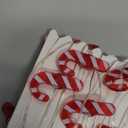 AMENON 26.2 Ft 80 Led Candy Cane String Lights Christmas Decor Battery Operated Fairy Lights Remote Control with Timer 8 Modes Holiday Xmas Decorations Indoor Outdoor Home Party Bedroom (Warm White)