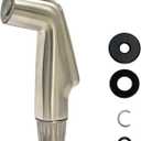 Hygie Rinse Kitchen Sink Side Spray Head, Sink Sprayer Attachment, Pull Out Spray Head,  Nickel finish