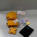 Marble Board Game, Wooden Board Game for 4 and 6 Players, Portable Original Marble Game with 24 Marbles 12 Dice for Family Friends Party Game Night