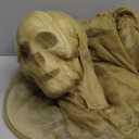 JOYIN 65" Halloween Decoration Cocoon Corpse, Animated Hanging Dead Body Prop Indoor Decor, Corpses Skeleton Outdoor Decor with Full Body Lights and LED Eyes & Spooky Sound for Yard, Haunted House