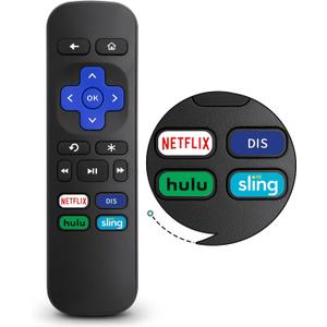 Replacement Remote for Roku Box,for Roku Express, Premiere, 1, 2, 3, 4 (HD, LT, XS, XD) - NOT for Stick, TV or Game
