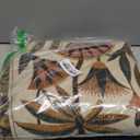 Washable Kitchen Runner Rug, Floral 2x6 Rug Runners for Hallways, Washbale Non Slip Beige Rugs, Soft Low Pile Carpet for Bedroom Entryway Laundry Room