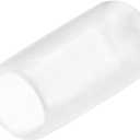 uxcell 200pcs Rubber End Caps 9.5mm(3/8") ID Vinyl Round Tube Bolt Cap Cover Screw Thread Protectors Clear