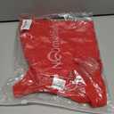 Noomelfish Girls Ruffle Long Sleeve T-Shirts Solid Color Tee Tops Blouse (5-12 Years) (Red, XL)