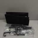 Oxford Cloth Under Desk Cable Management Tray,No-Drill 36" Desk Cable Management Organizer with Clip/Screw Installation,Fabric Cable Management for Home,Office & Gaming Computer(Black)